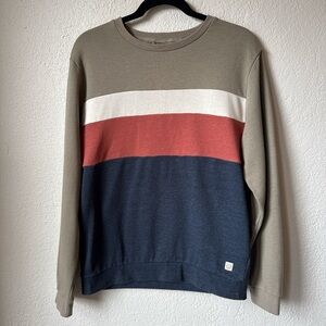 Marine Layer Multicolor Crewneck Sweater